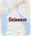 Map Delaware