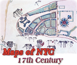 Maps of NYC 17th Century