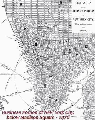 NY Business map