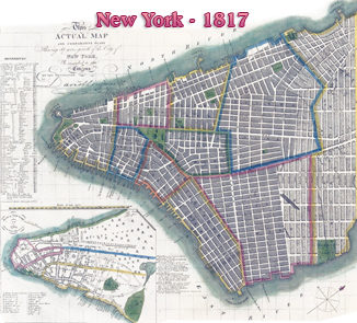 Map New York NY