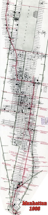 Old map NY