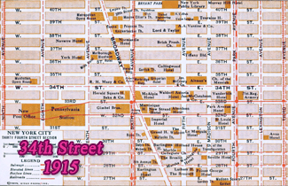 Thirty-Fourth Street map