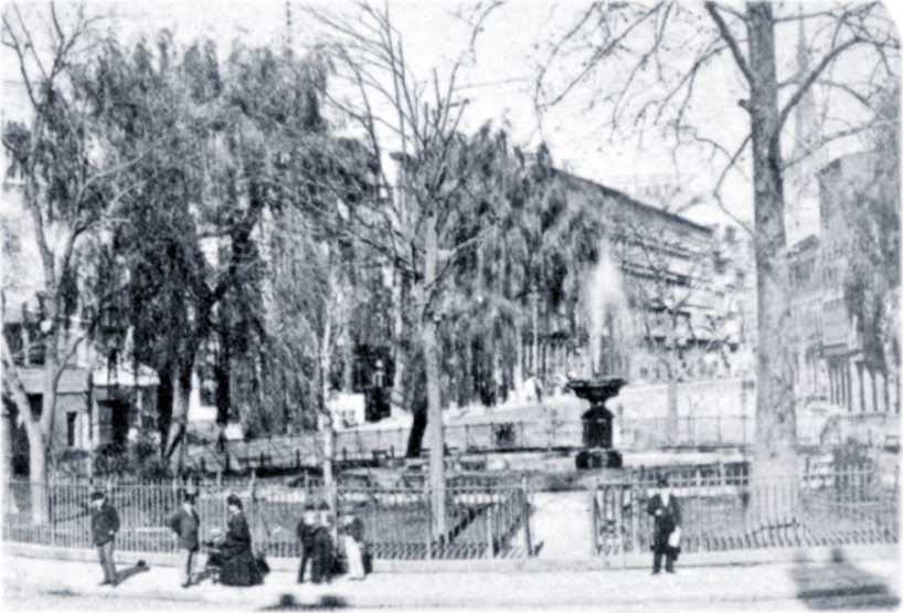 Bowling Green fountain