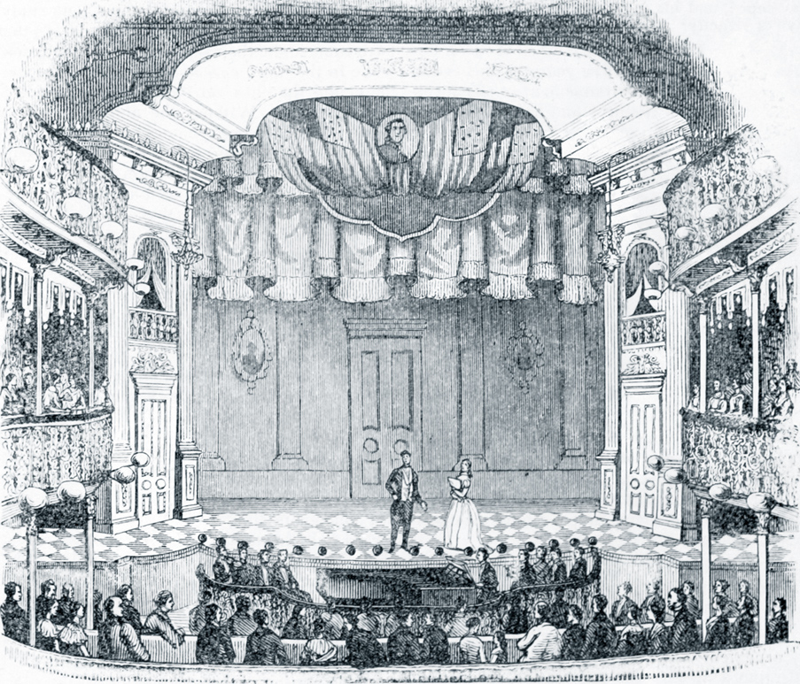 Stage lecture room
