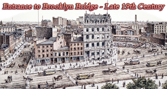 Brooklyn Bridge entrance