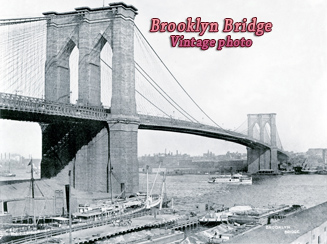 Vintage photo bridge