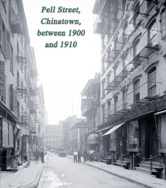 Pell Street vintage photo
