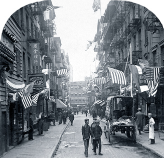 Doyer Street vintage photo