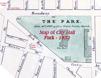 City Hall Park Map