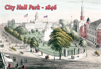 19th century City Hall Park