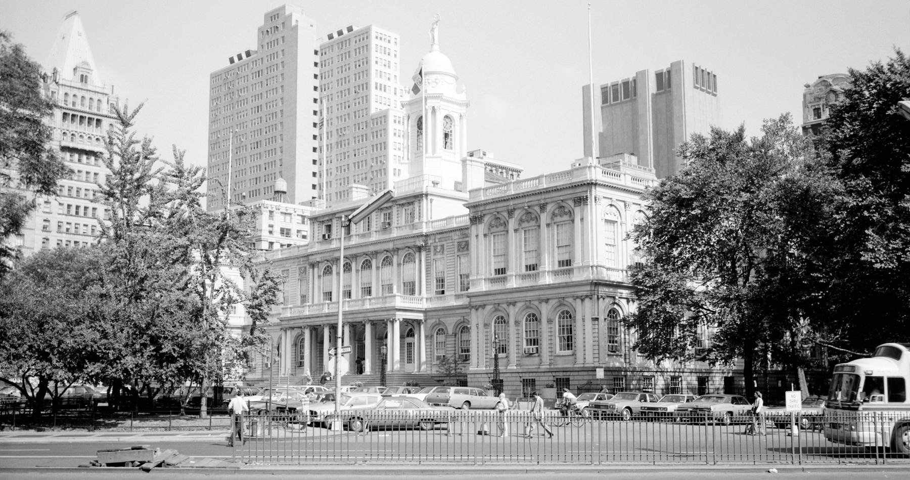 New York City Hall about 1980
