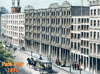 Park Row 19th century