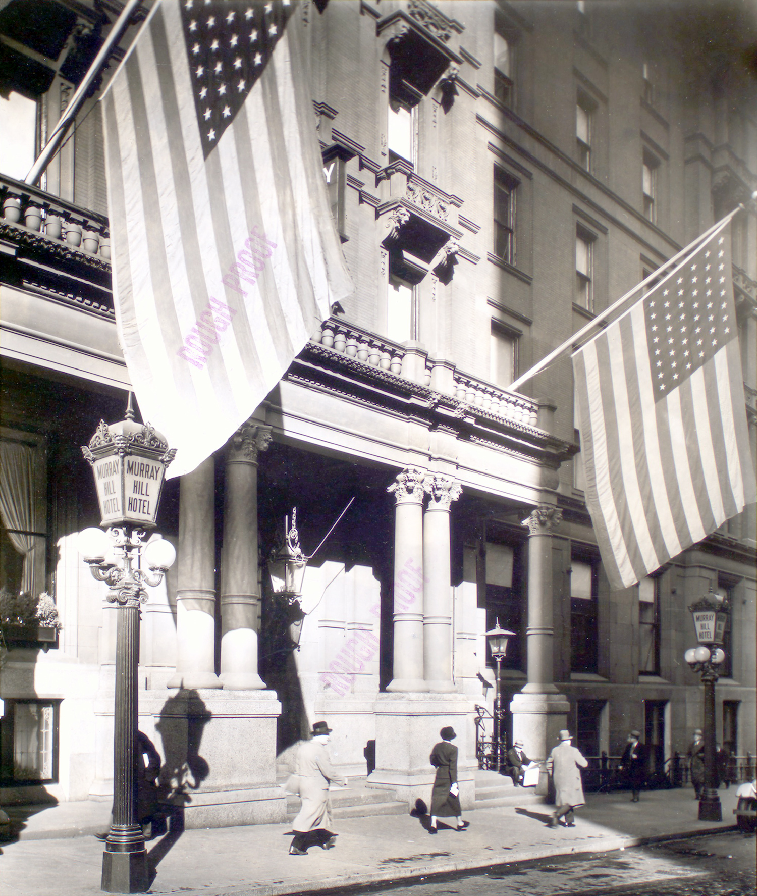 Entrance hotel NY