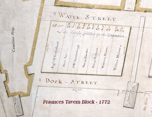 Fraunces Tavern Block map