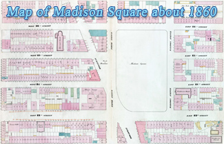 Map of Madison Square