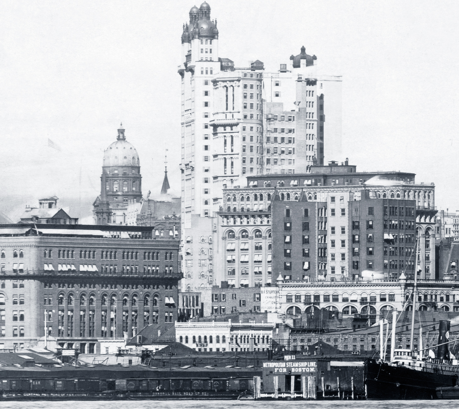 New York Skyline - 1900