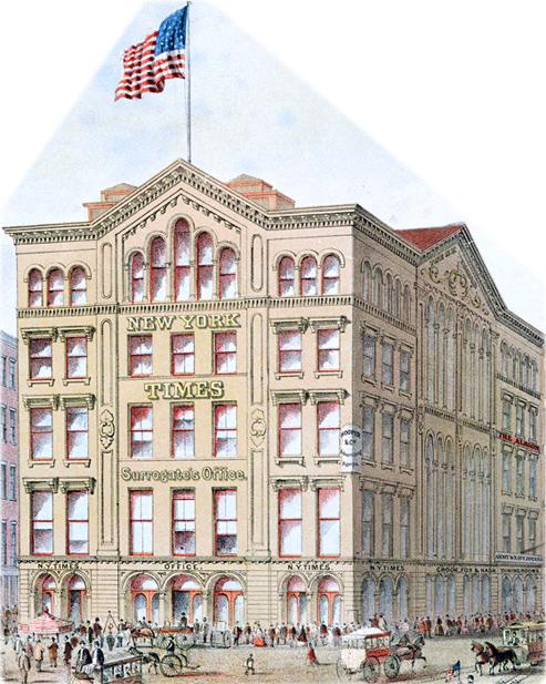 The New York Times building