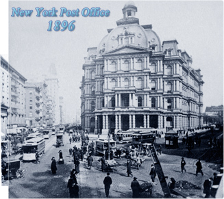 City Hall Year 1905   8x10 Photograph of the New York Post Office 