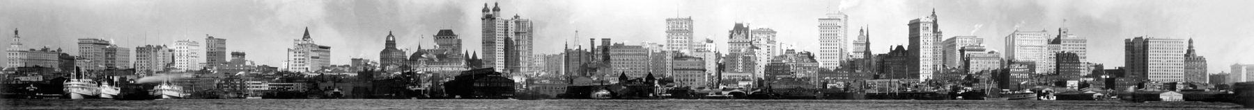 Skyline old NY