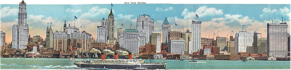 Original Photos from Slides on CD 100 Vintage New York City NY Skyline Harbor 