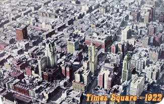 Times Square Aerial photo