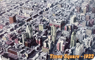 Times Square Aerial photo