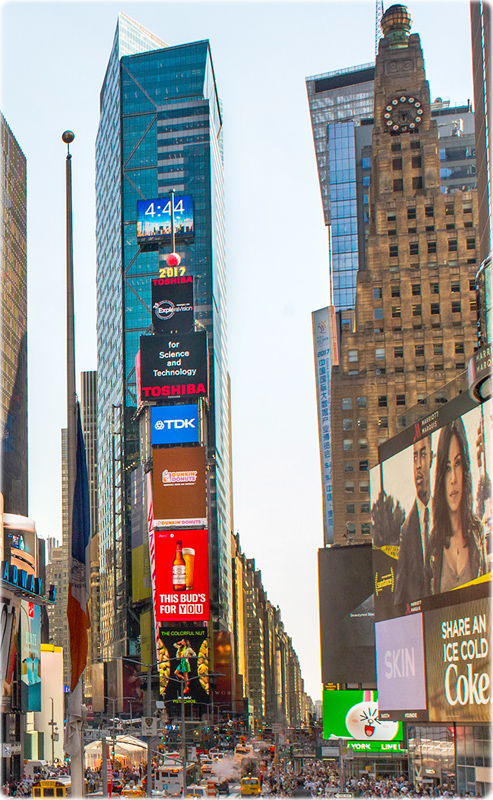 Times Square billboards