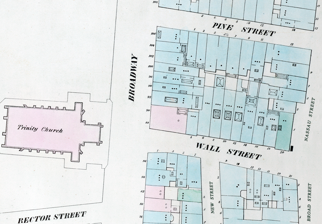 Trinity Church map