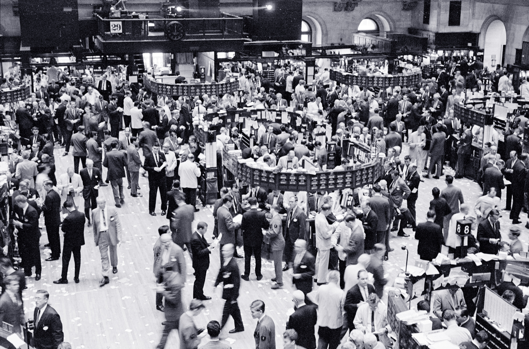 old trading floor