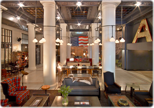 Lobby Ace Hotel