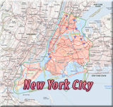 Map New York City