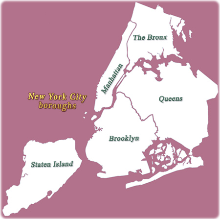 New York City boroughs
