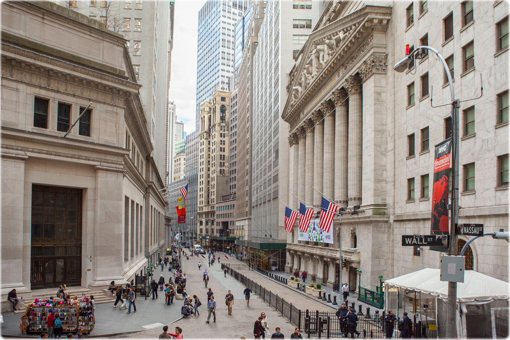 wall street background