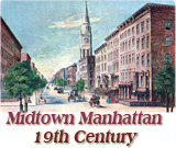 Midtown Manhattan 19th century