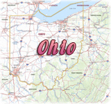 Ohio map