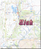 Utah map